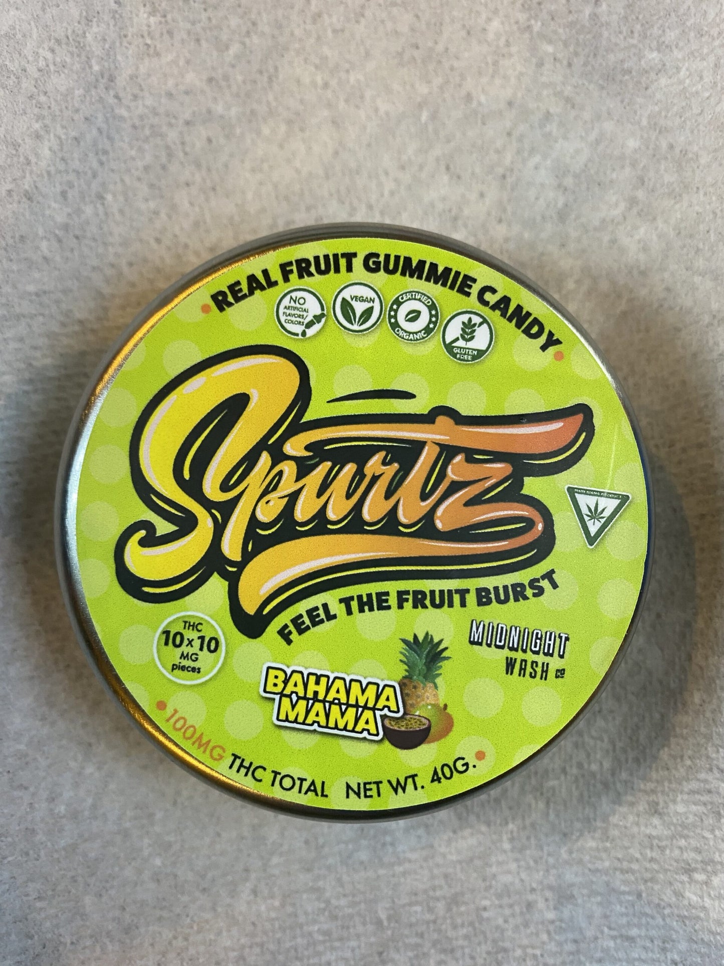 Spurtz Vegan Candy 100MG